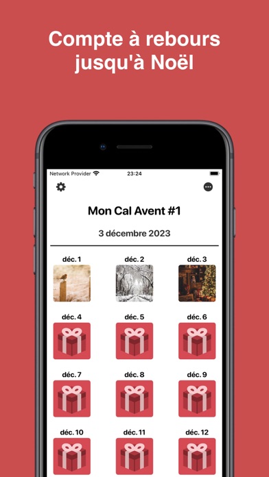 Screenshot #1 pour Cal Avent : Widget 2023