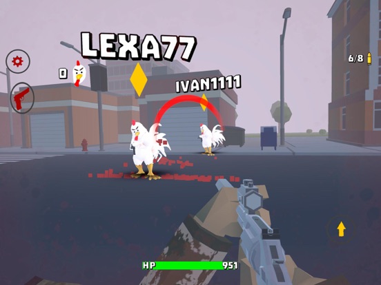 Screenshot #4 pour Chicken Offline - Gun Game 2