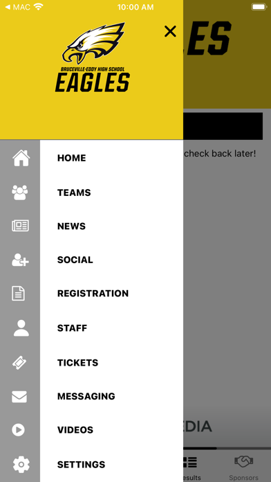Bruceville-Eddy Athletics Screenshot