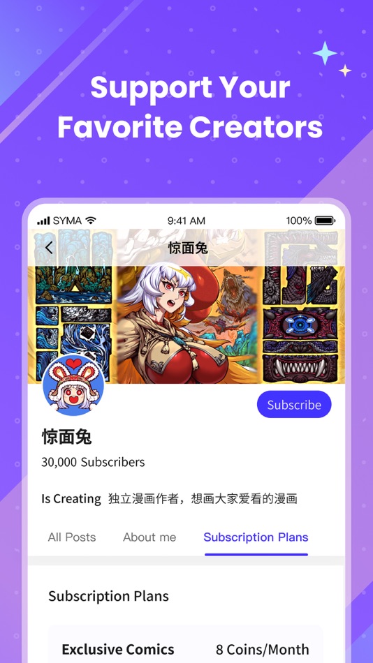 #3. UniFans - Creators & Fans App (iOS) 由: 1000353701 Ontario Inc