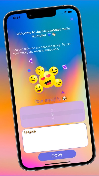 Screenshot #3 pour JoyfulJumobleEmojis