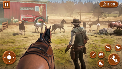 Wild Horse Simulator Jungle 3D Screenshot