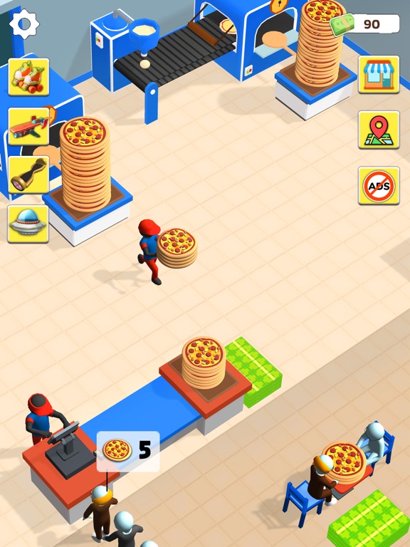 Screenshot #4 pour Idle Pizza Restaurant