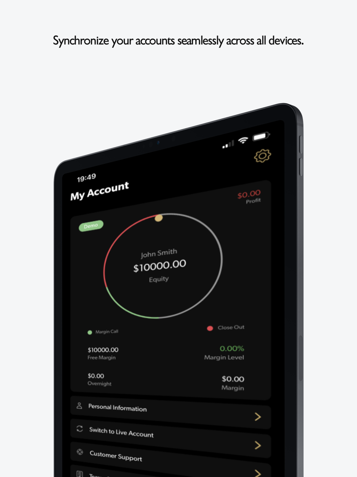 4T Trader Mobile Trading App