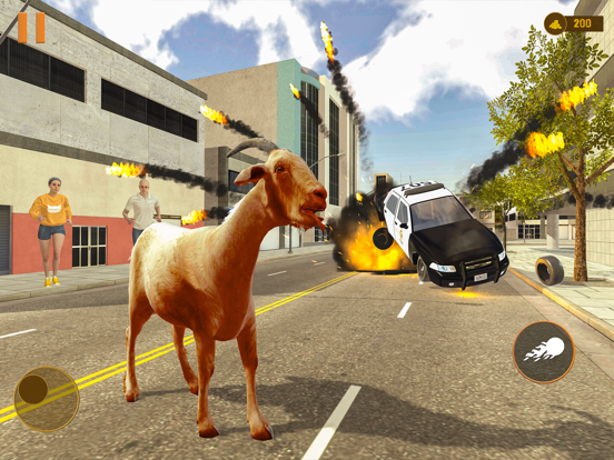 Goat Rampage: Wild Simulatorのおすすめ画像3