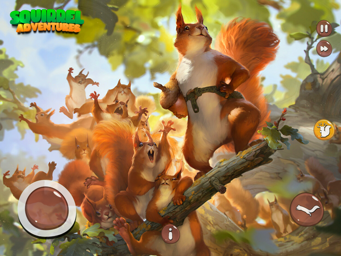 Squirrel Pet Life Sim 3D Games