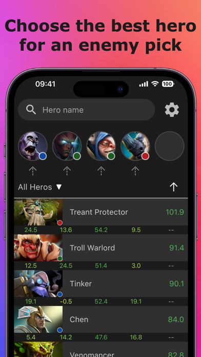 Hero Pick for Dota 2 Screenshot