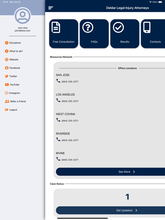 Screenshot #5 pour Deldar Legal