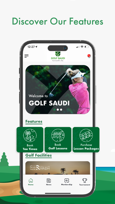 Golf Saudi Screenshot