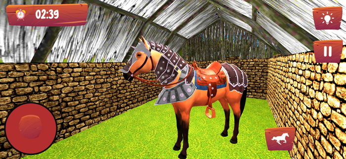 Wild Horse City Simulation 3D