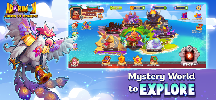 Adorimon Arena of Ancient