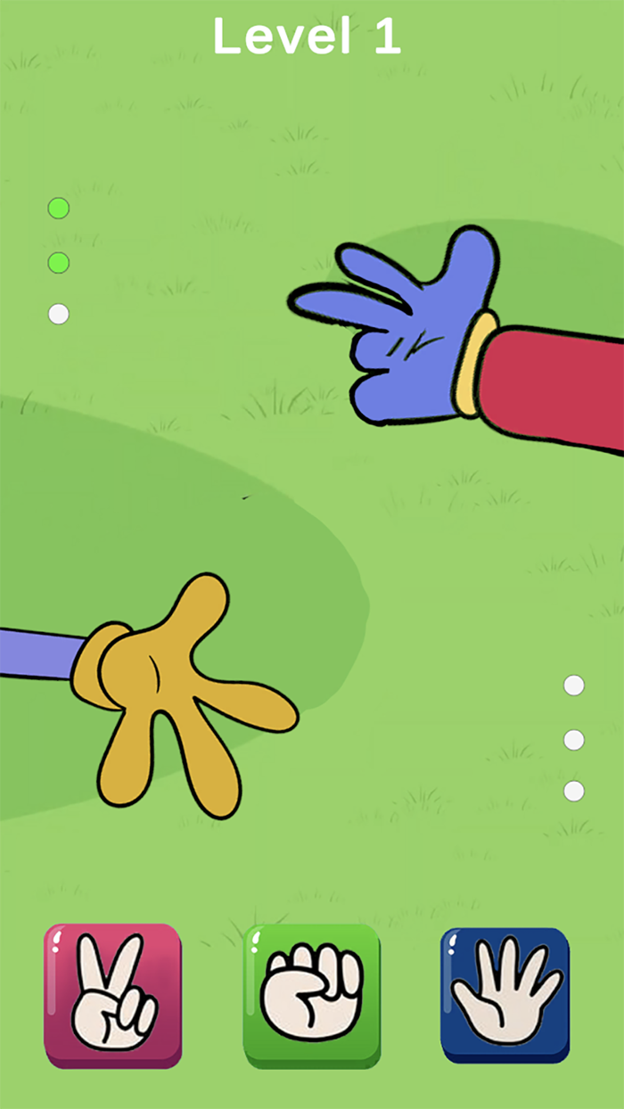 Digital  paper scissors game