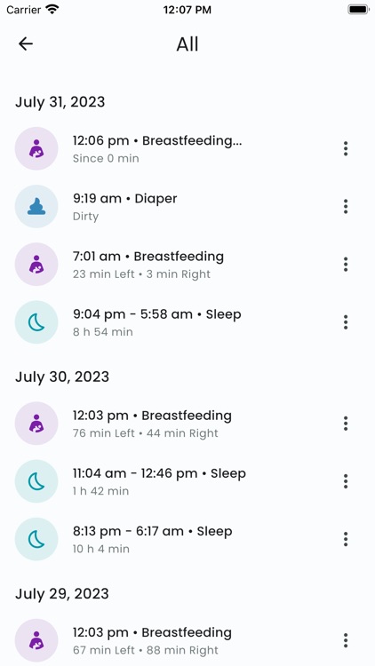 Baby Tracker: Sleep & Feeding screenshot-5