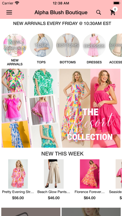 Alpha Blush Boutique Screenshot