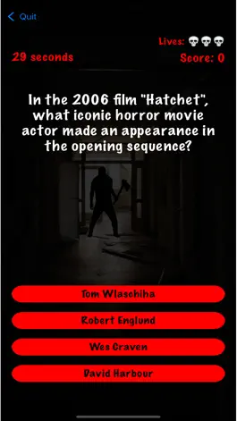 Game screenshot Horror Movie Trivia apk