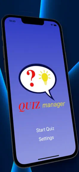 Game screenshot Quiz Manager mod apk