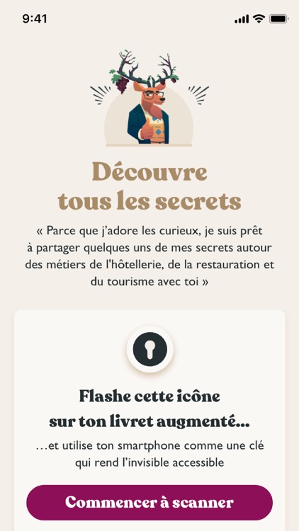 Un métier à la clef