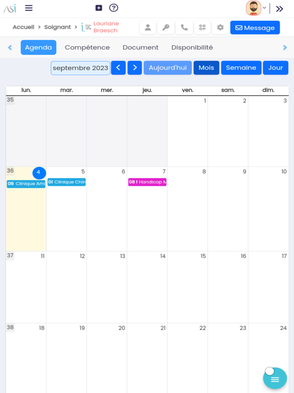 Screenshot #4 pour Action Soins Intérim