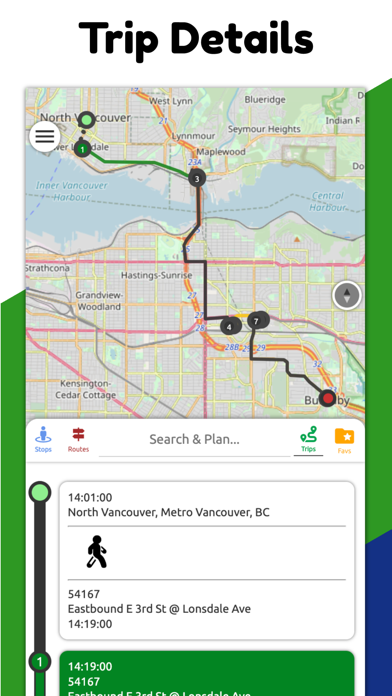 Vancouver Transit - Metro Area Screenshot