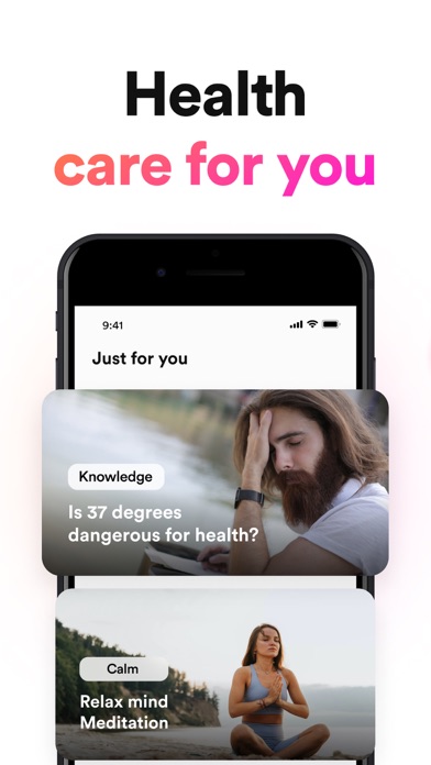 Body Temperature - HealthTrack Screenshot
