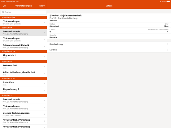 App screenshot