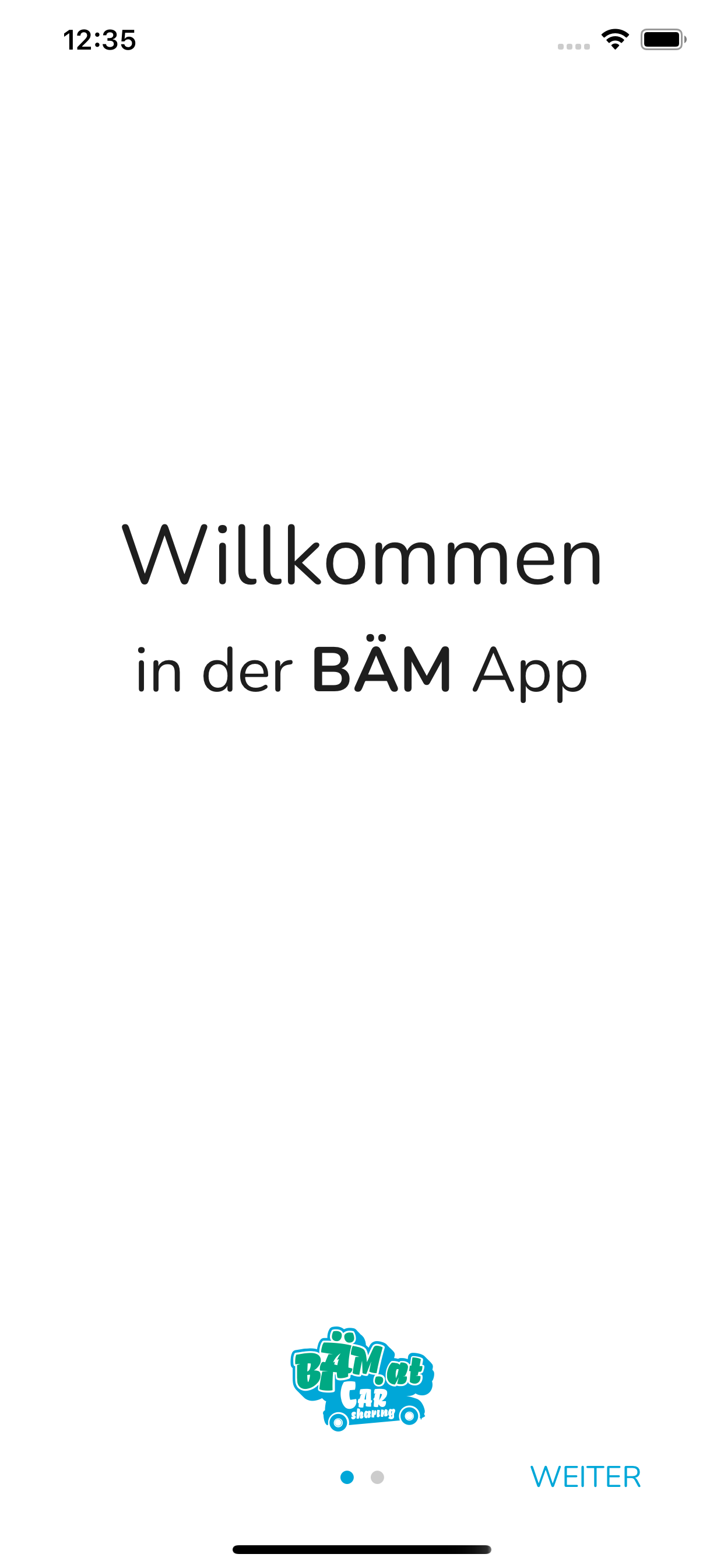 BÄM Mobility Ladeapp