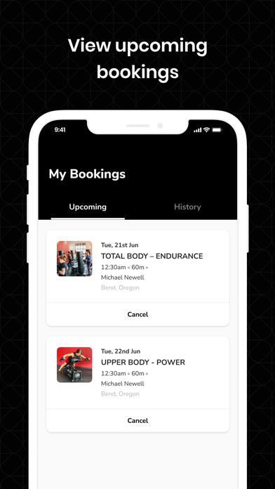 The Yard Fitness Screenshot