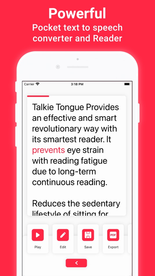 #2. Talkie Tongue: Text to Speech (iOS) 由: Rohit Tank