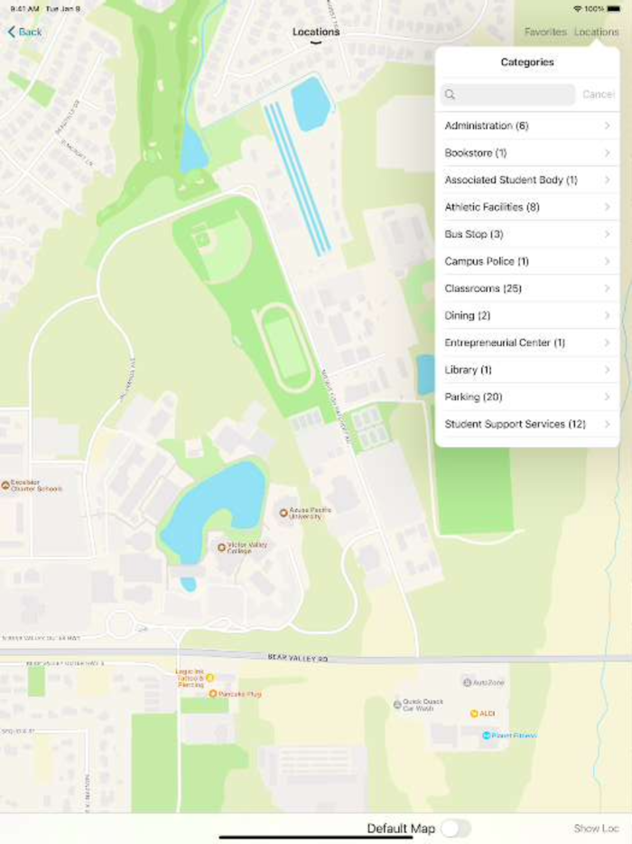 VictorValleyCollege Mobile App