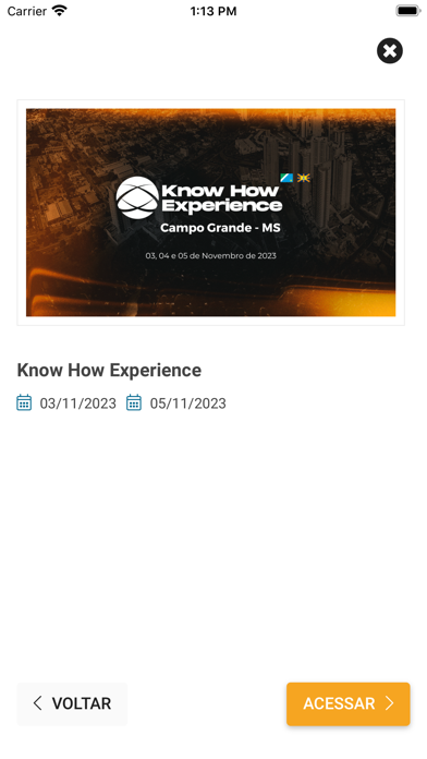 Know How Experience Screenshot