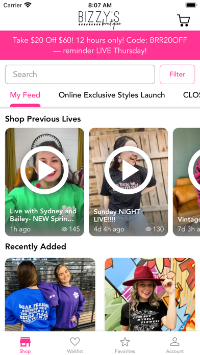 Bizzy's Boutique Screenshot