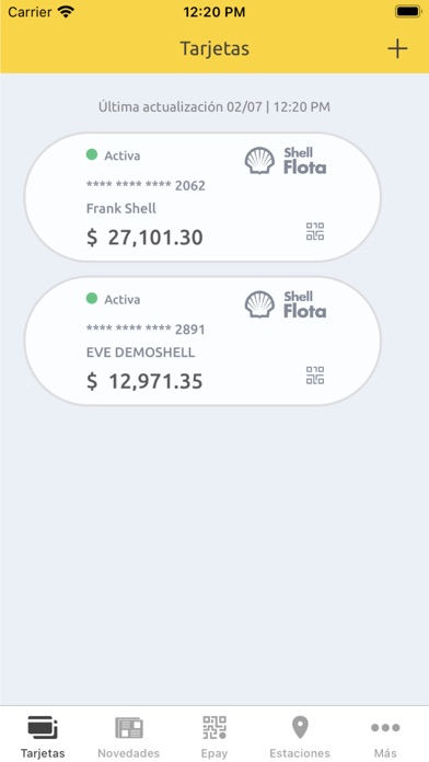 Shell flota Screenshot