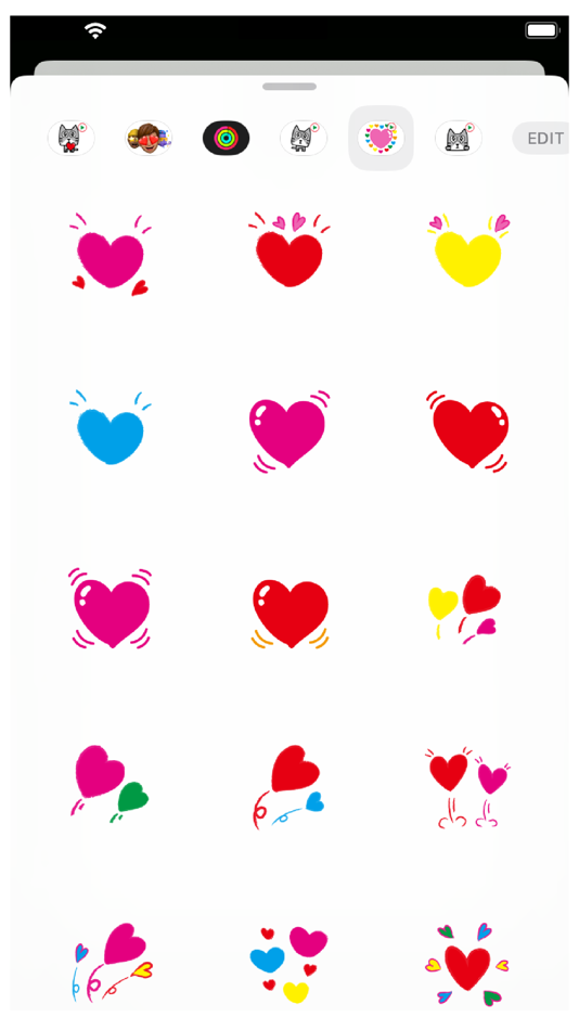 Heart Animation 1 Sticker - 1.1.1 - (iOS)