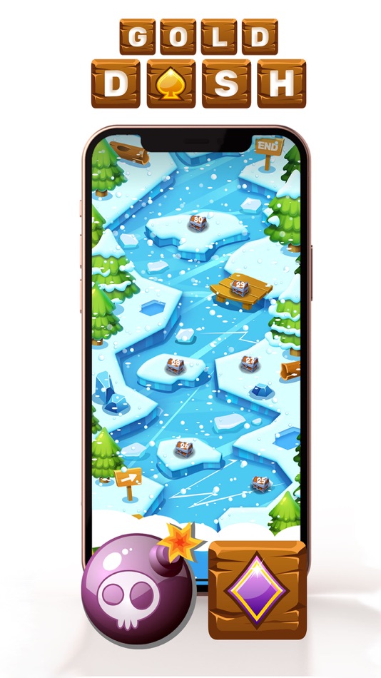 #2. Gold Dash Puzzle (iOS) 由: Faycal Ayachi