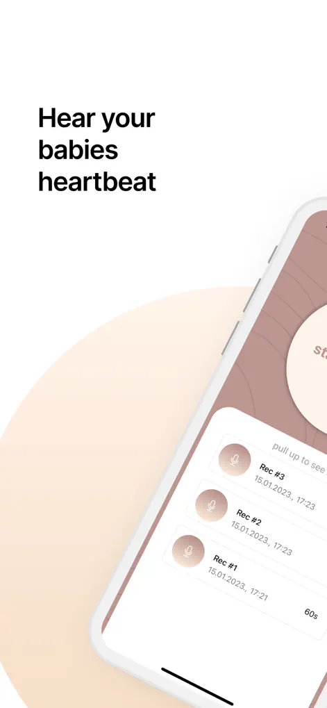 Snuggly: Record Baby Heartbeat - Lifestyle App | MWM