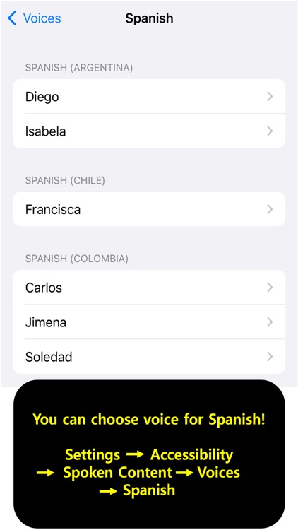 My Spanish Vocabulary screenshot-3