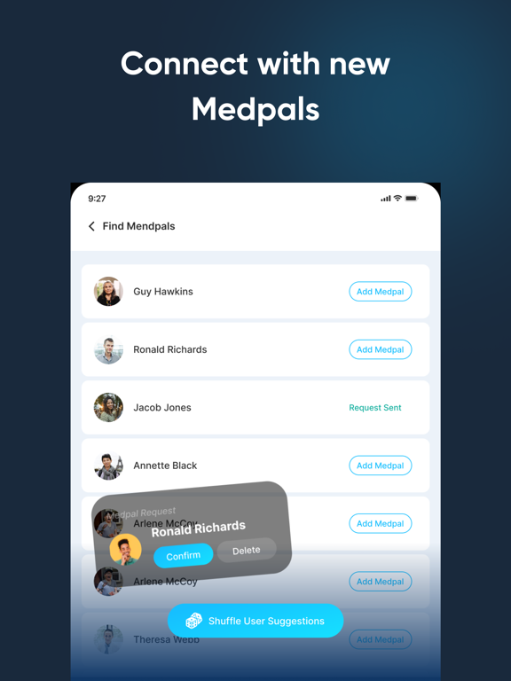 PulsedIn iPad screenshot 9 - Social Networking app