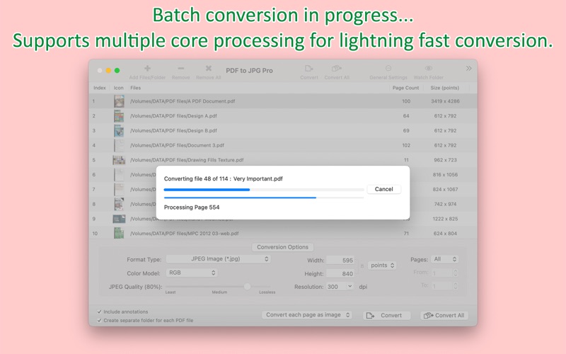 pdf to jpg pro iphone screenshot 4