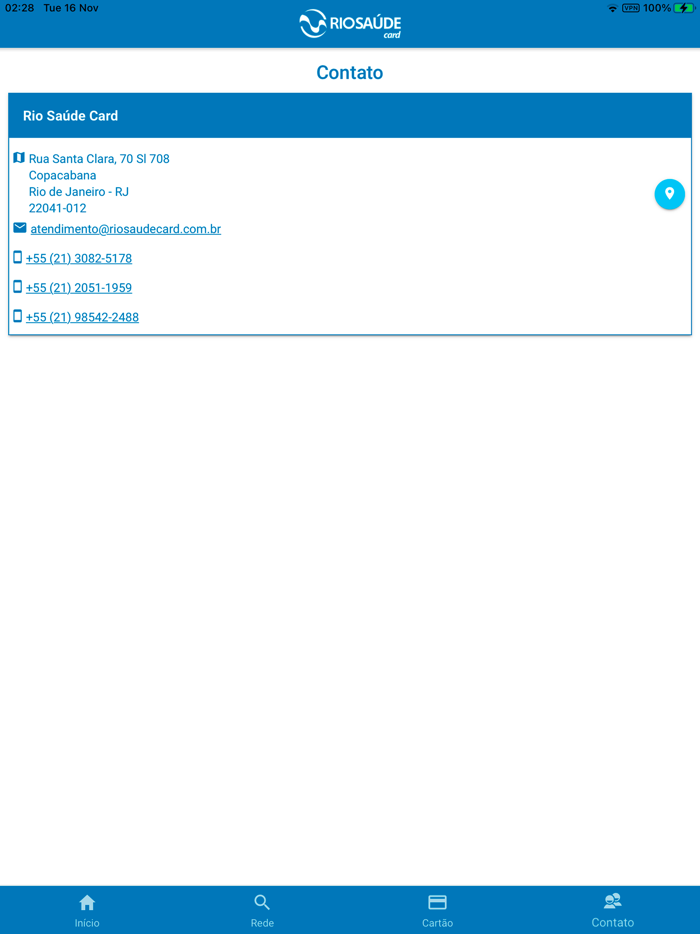 Rio Saúde Card