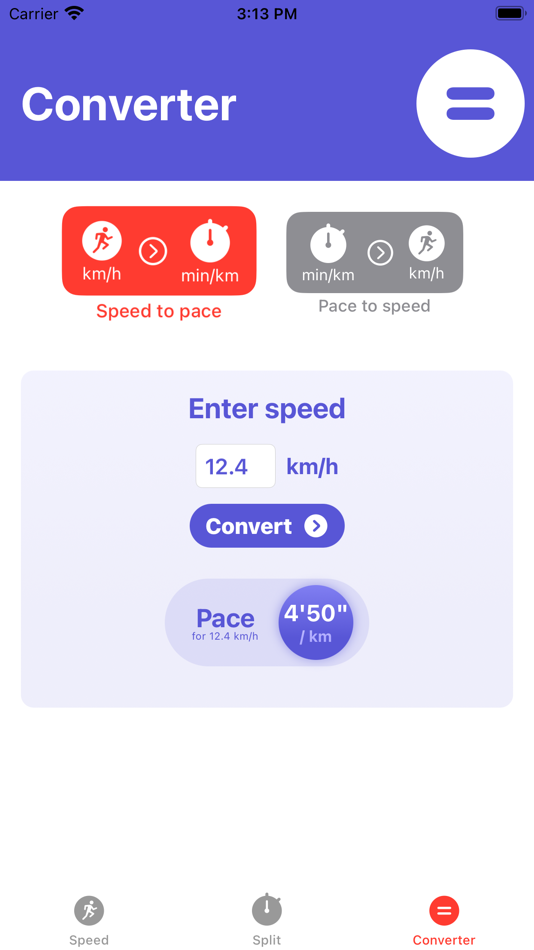 #6. Running Speed Calculator (iOS) 由: Benjamin Wolff