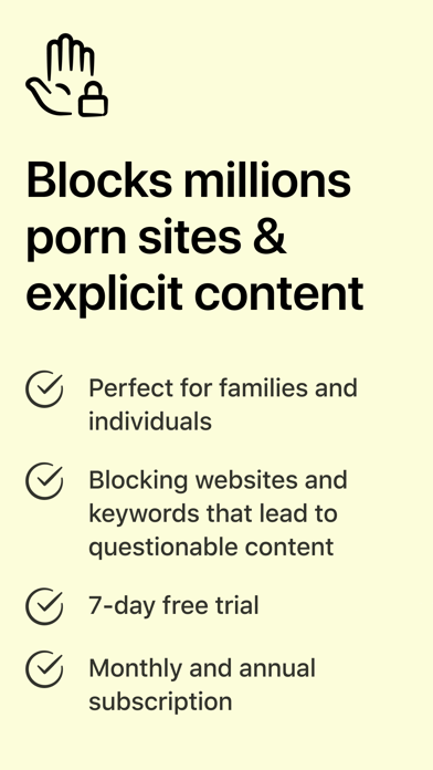 PureNow Anti Porn Filter Screenshot