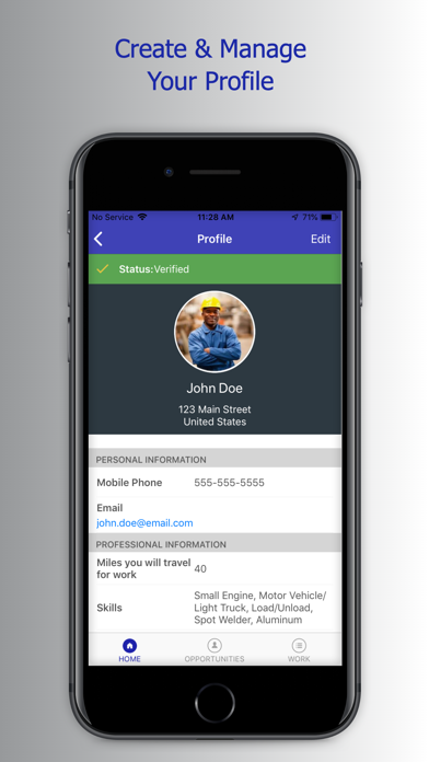 Automation Personnel Services Screenshot