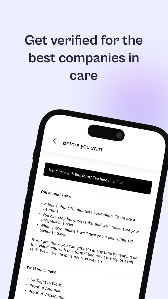 Carer Onboarding