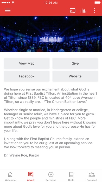 FBC Tifton Screenshot