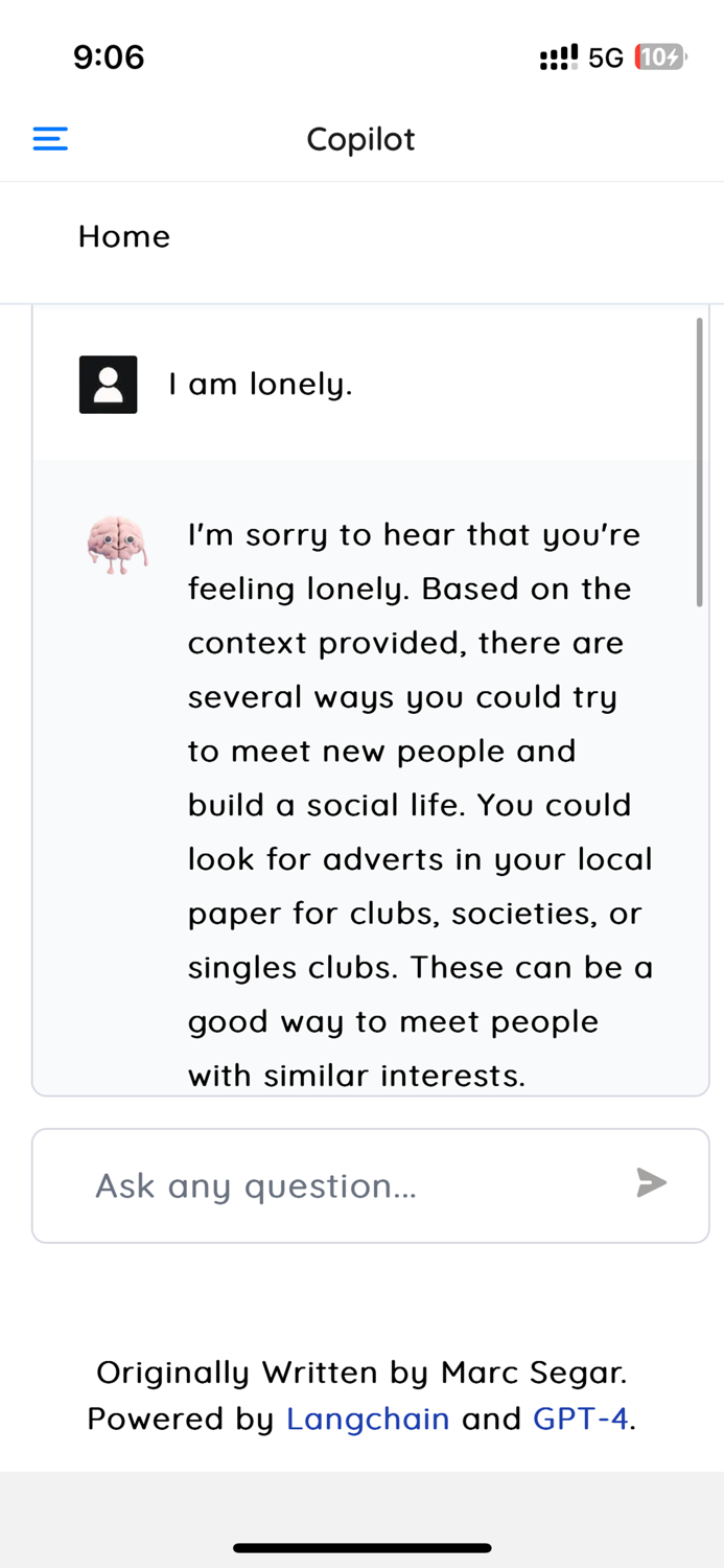 Aspie Guide Therapy Chatbot