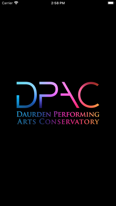 Daurden Performing Arts Screenshot