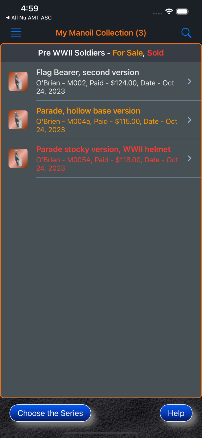 Manoil Metal Toy Soldiers