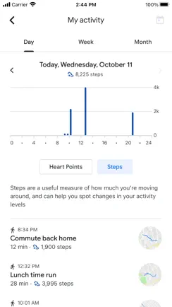 Google Fit: Activity Tracker iPhone image 2