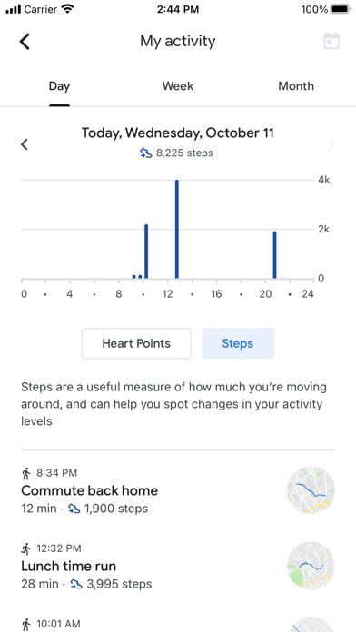 Google Fit: Activity Tracker Screenshot