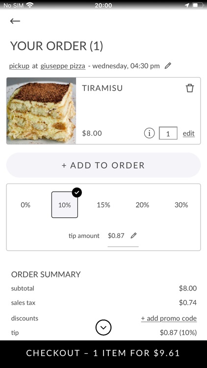 Giuseppes Pizzeria Official screenshot-3